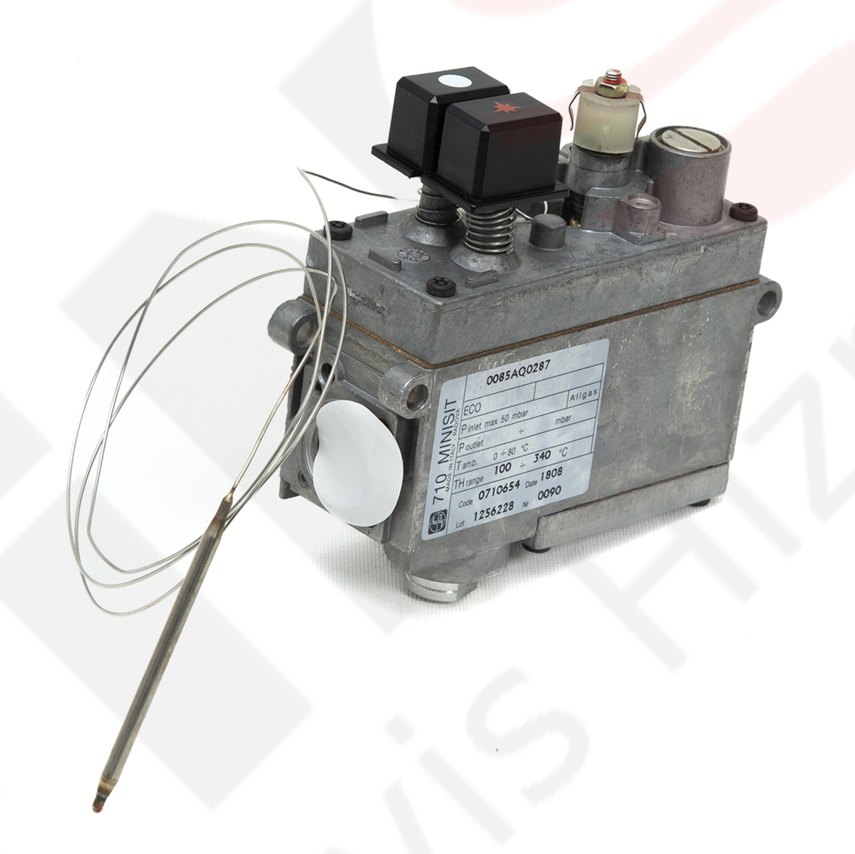 İnoksan Fırın Gaz Musluğu 710 Minisit  340C Değerinde